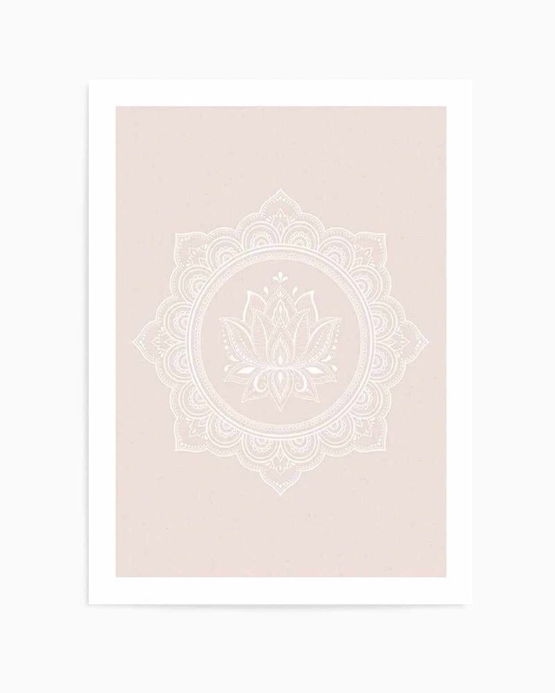 Bohemian Lotus | Mandala Art Print
