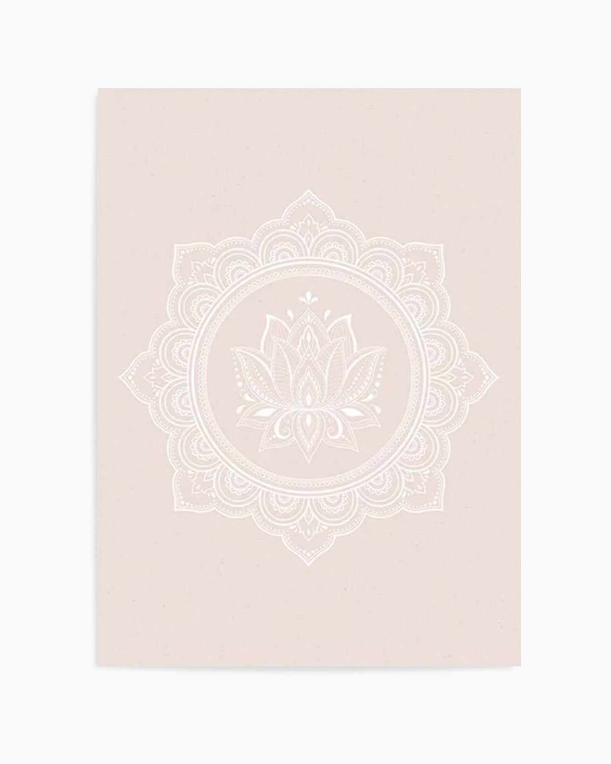 Bohemian Lotus | Mandala Art Print