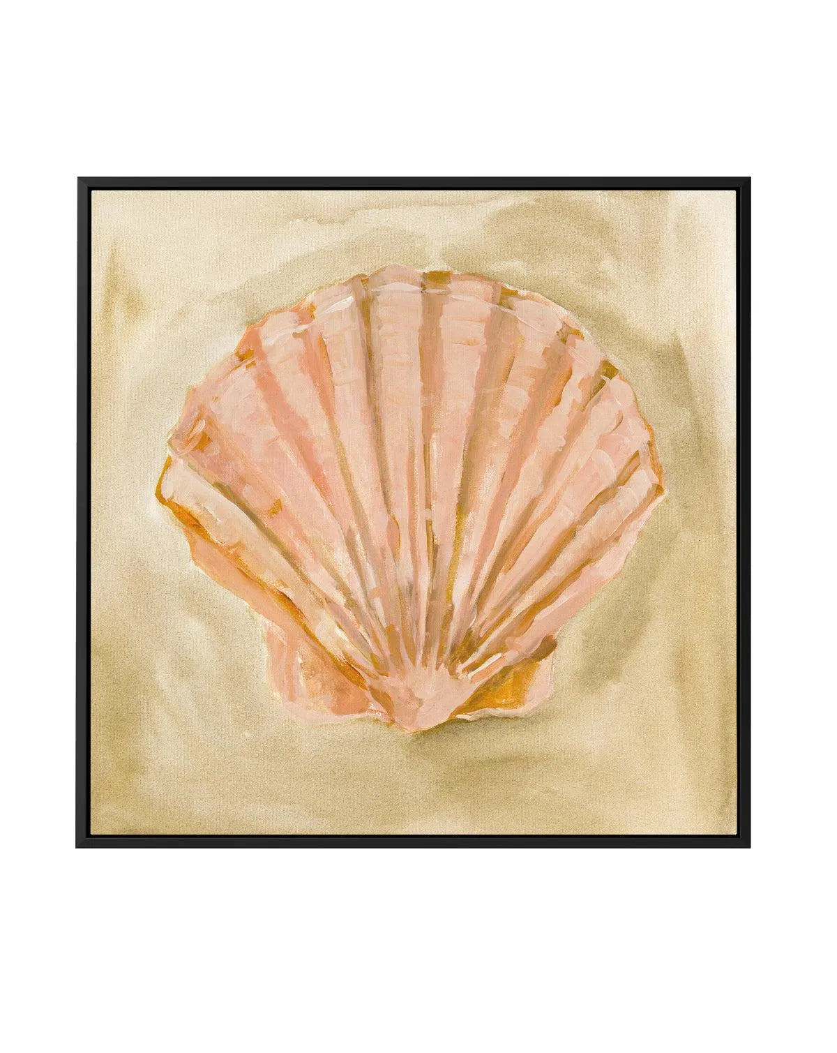 Bohemian Shell II by Natalie Jane | Framed Canvas Art Print from Olive et Oriel where you can shop wallpaper and artworks online