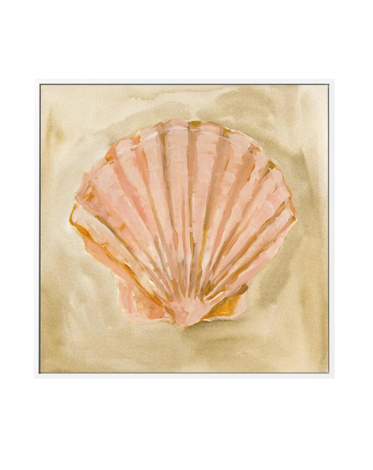 Bohemian Shell II by Natalie Jane | Framed Canvas Art Print from Olive et Oriel where you can shop wallpaper and artworks online
