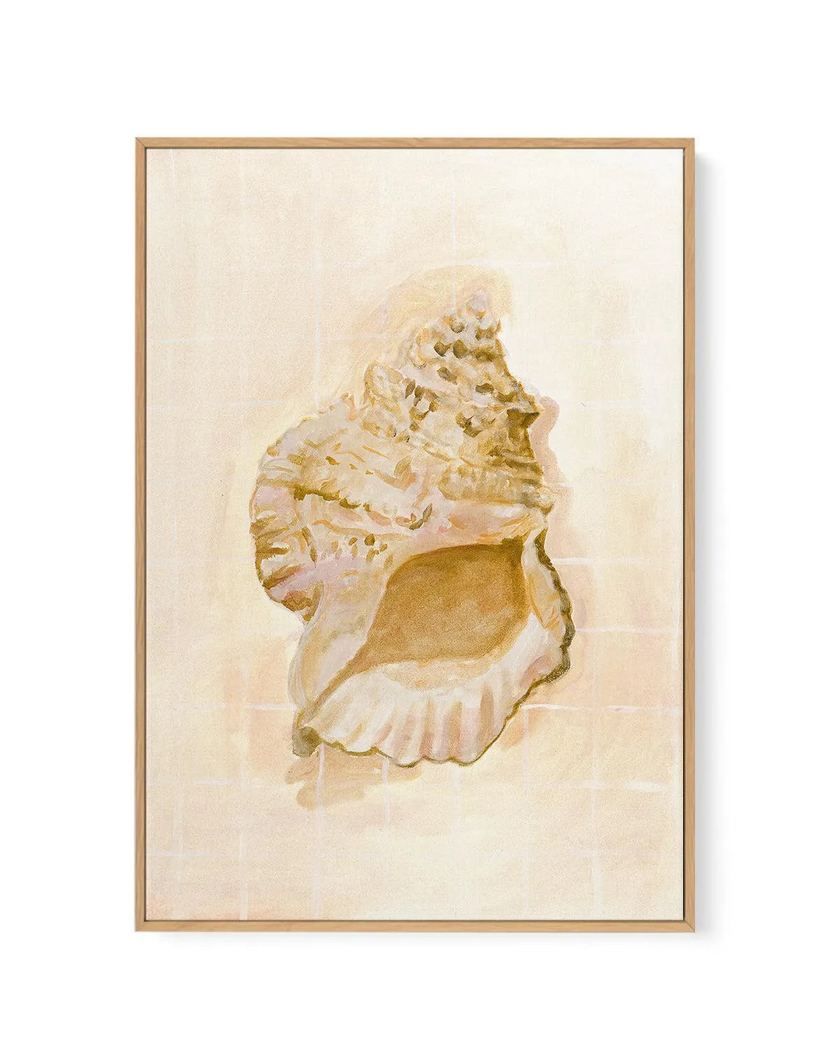Bohemian Shell IV by Natalie Jane | Framed Canvas Art Print from Olive et Oriel where you can shop wallpaper and artworks online