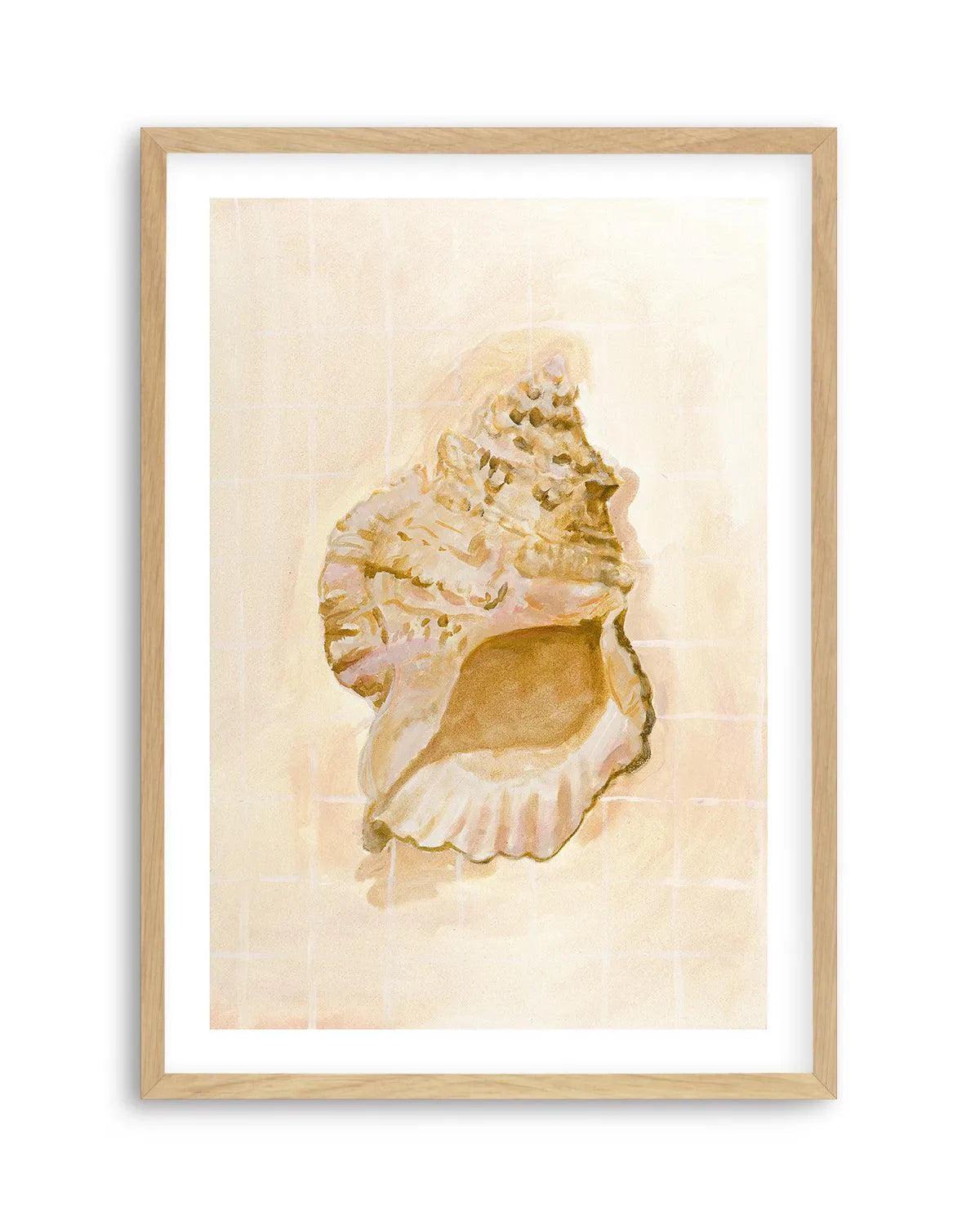 Bohemian Shell IV by Natalie Jane Art Print from Olive et Oriel where you can shop wallpaper and artworks online