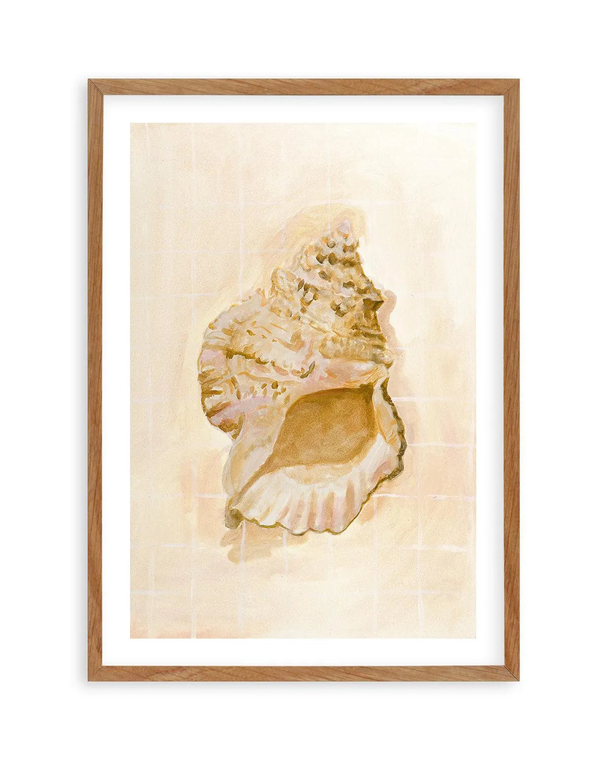 Bohemian Shell IV by Natalie Jane Art Print from Olive et Oriel where you can shop wallpaper and artworks online