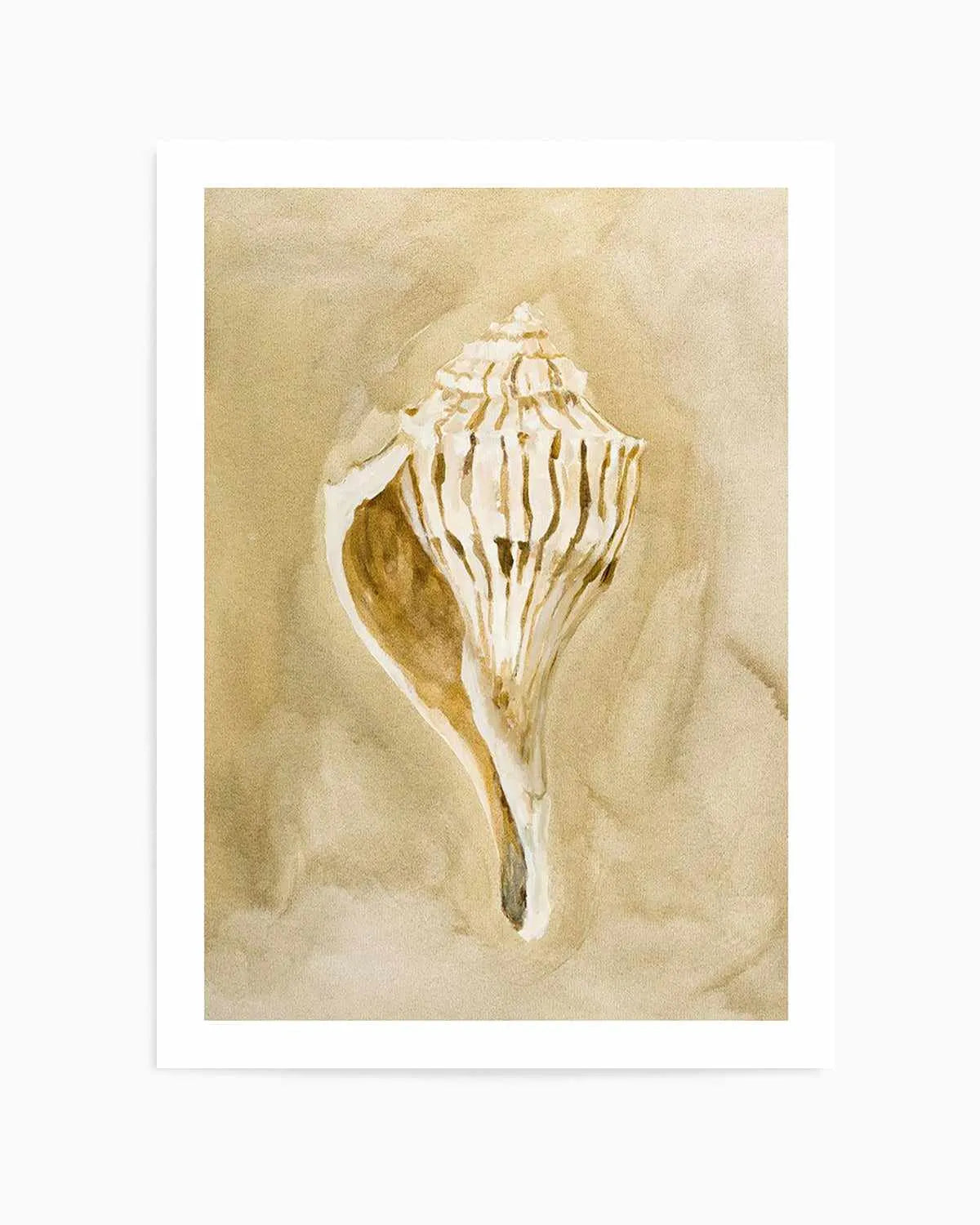 Bohemian Shell V by Natalie Jane Art Print from Olive et Oriel where you can shop wallpaper and artworks online