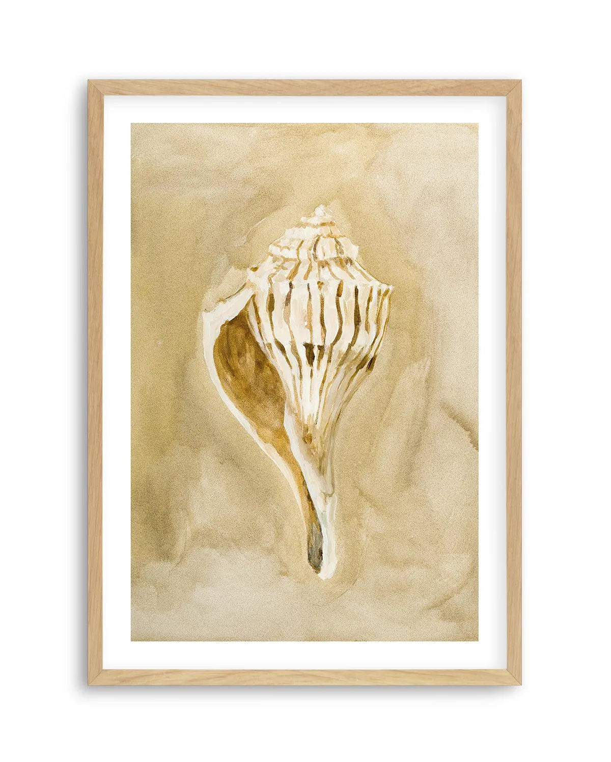 Bohemian Shell V by Natalie Jane Art Print from Olive et Oriel where you can shop wallpaper and artworks online