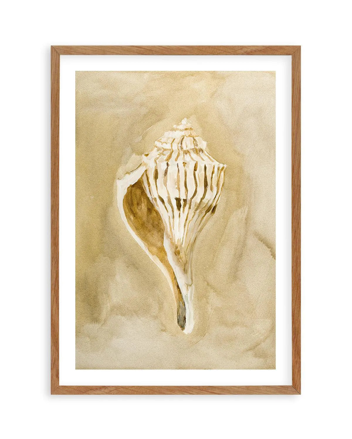 Bohemian Shell V by Natalie Jane Art Print from Olive et Oriel where you can shop wallpaper and artworks online