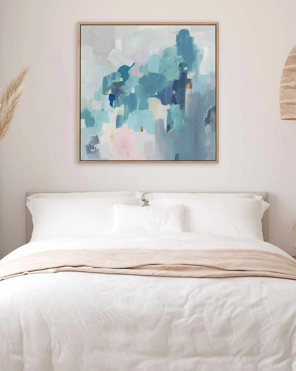 Bolded | Framed Canvas Art Print from Olive et Oriel where you can shop wallpaper and artworks online