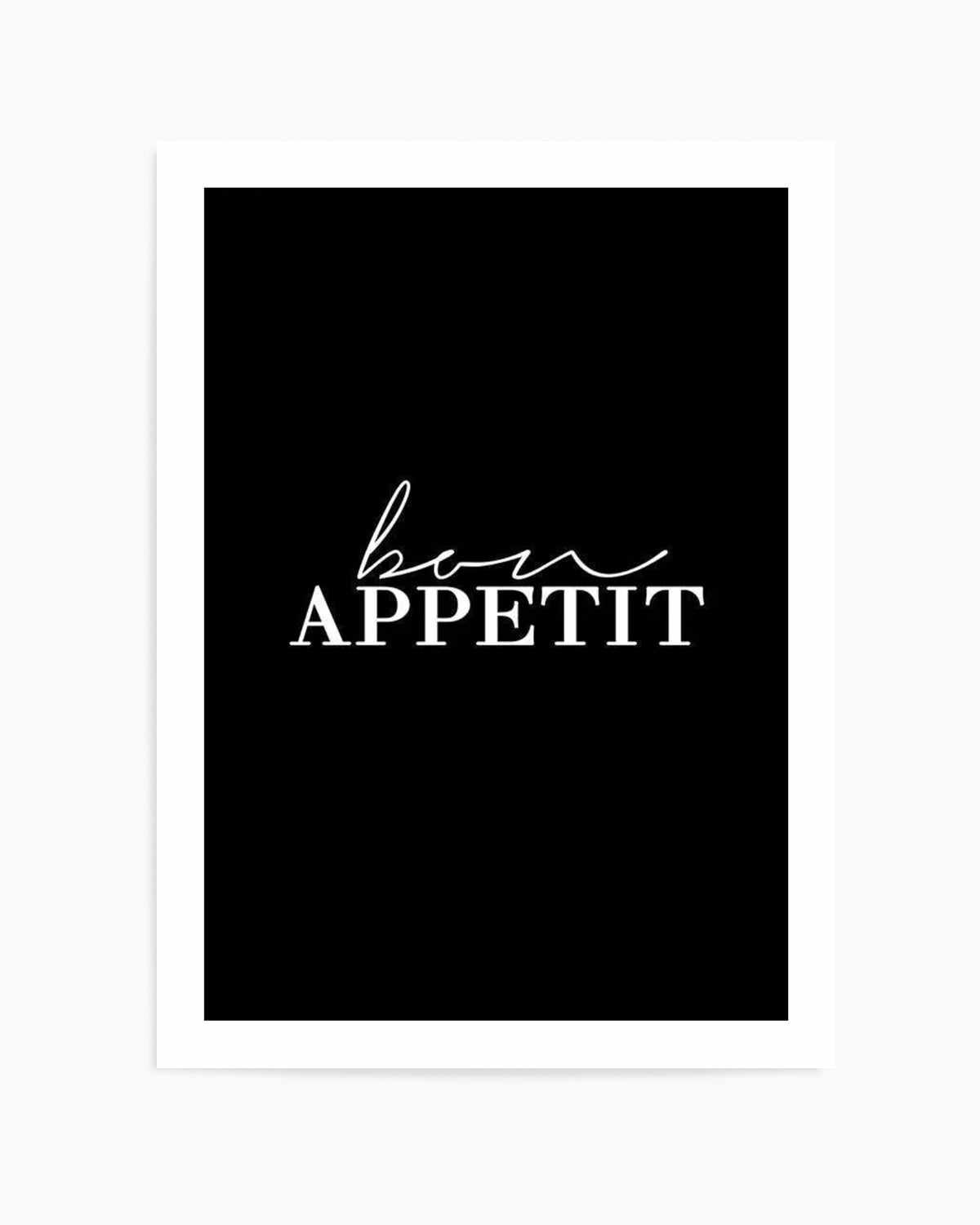 Bon Appetit Art Print