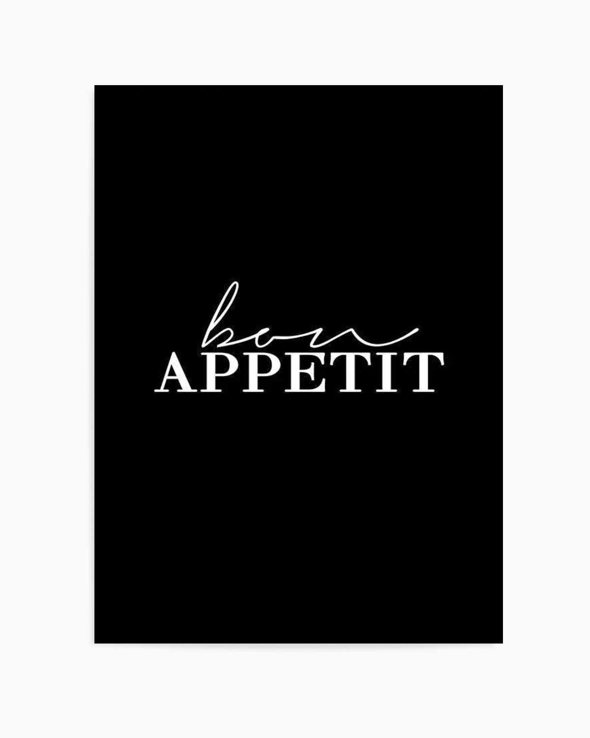 Bon Appetit Art Print