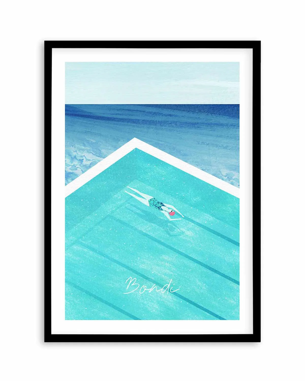 Bondi by Henry Rivers Art Print from Olive et Oriel where you can shop wallpaper and artworks online