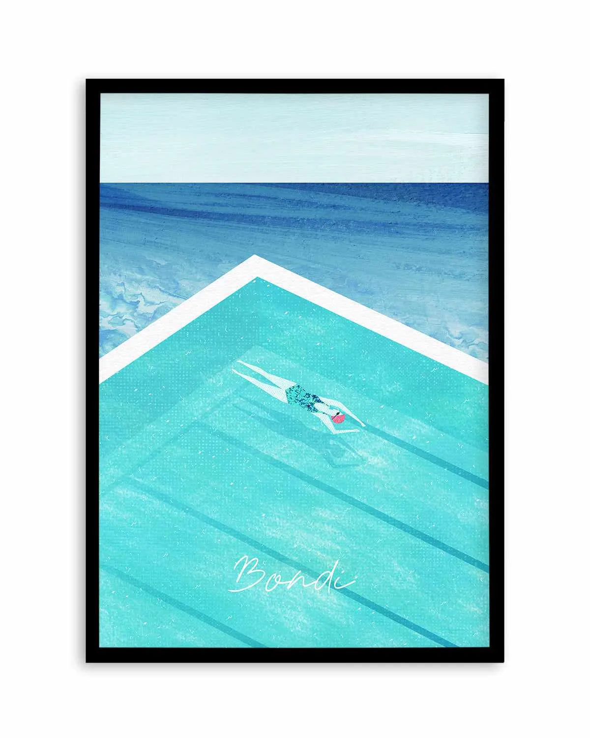 Bondi by Henry Rivers Art Print from Olive et Oriel where you can shop wallpaper and artworks online