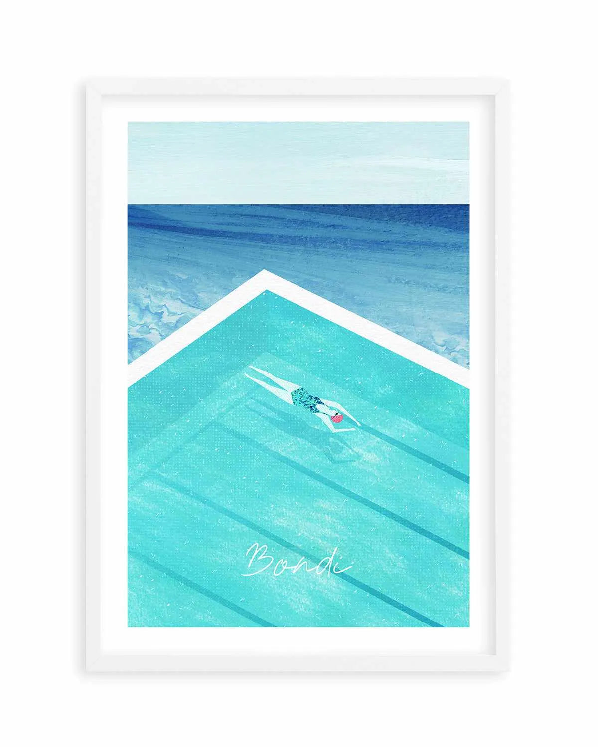 Bondi by Henry Rivers Art Print from Olive et Oriel where you can shop wallpaper and artworks online