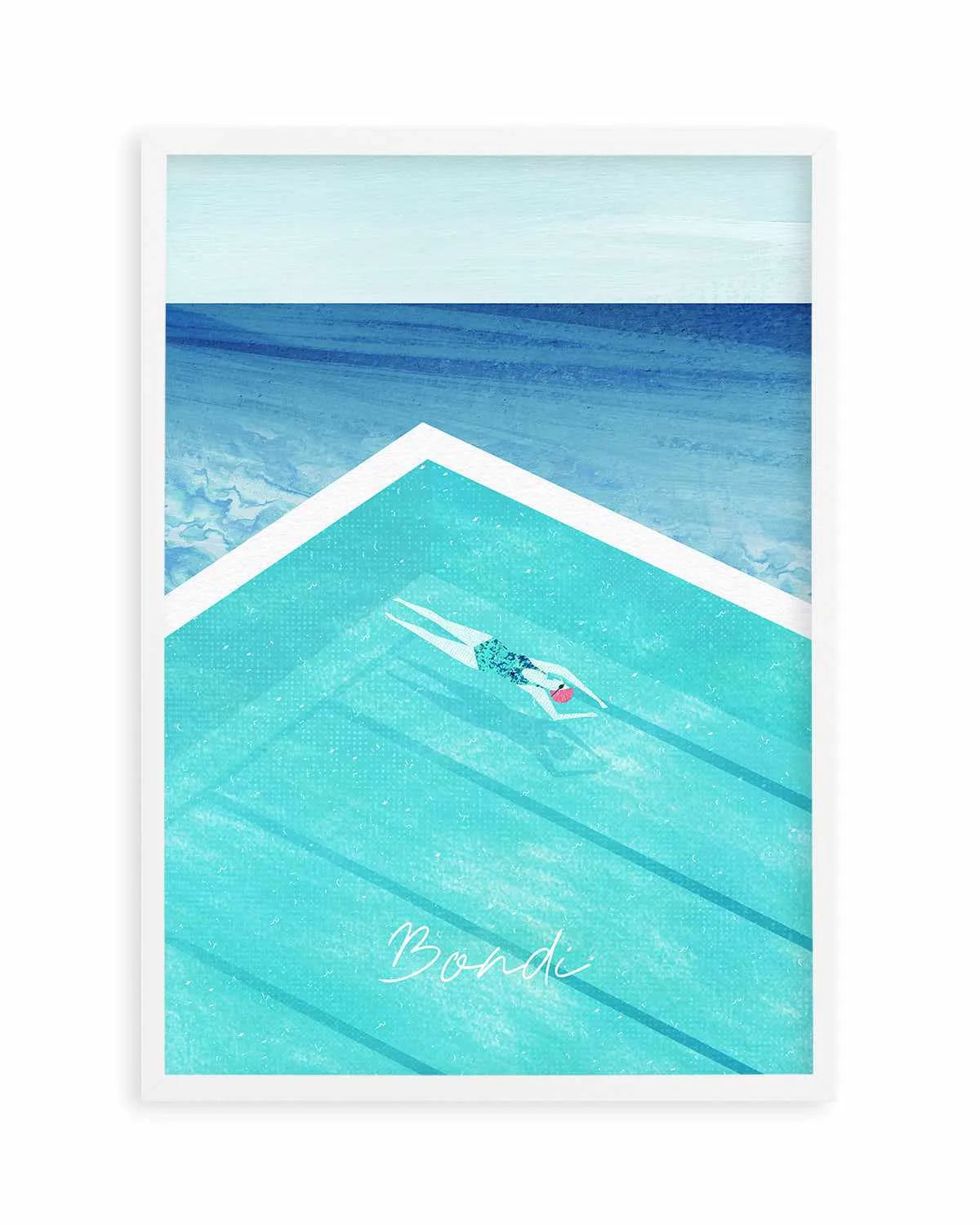 Bondi by Henry Rivers Art Print from Olive et Oriel where you can shop wallpaper and artworks online