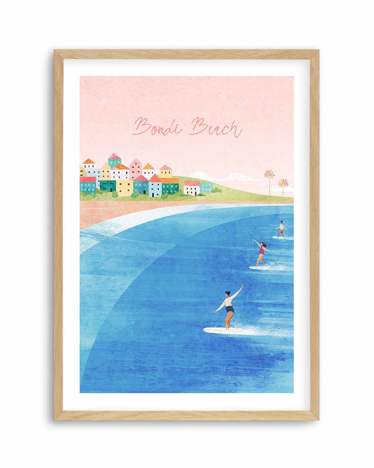 Bondi Beach by Henry Rivers Art Print