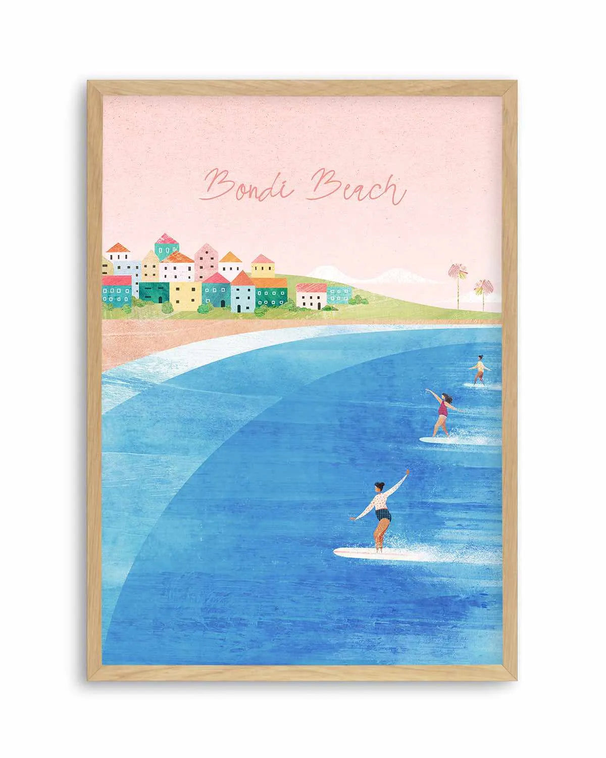 Bondi Beach by Henry Rivers Art Print from Olive et Oriel where you can shop wallpaper and artworks online