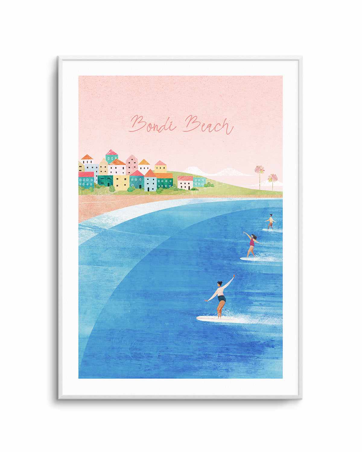 Bondi Beach by Henry Rivers Art Print