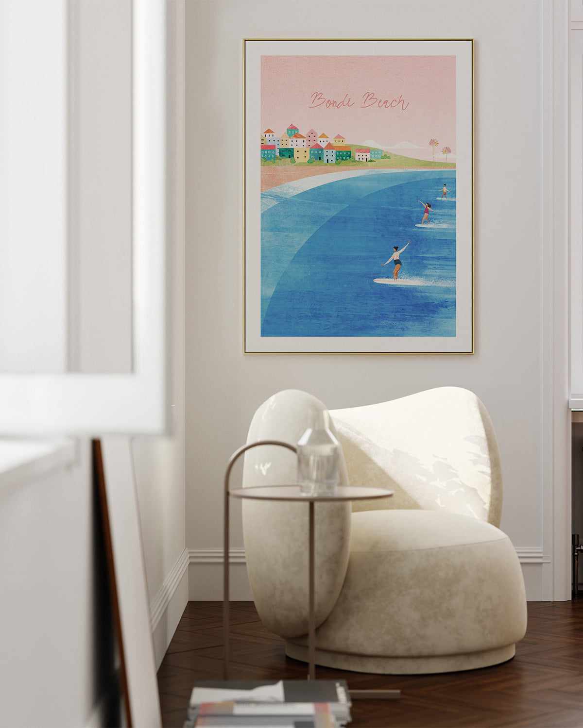 Bondi Beach by Henry Rivers Art Print