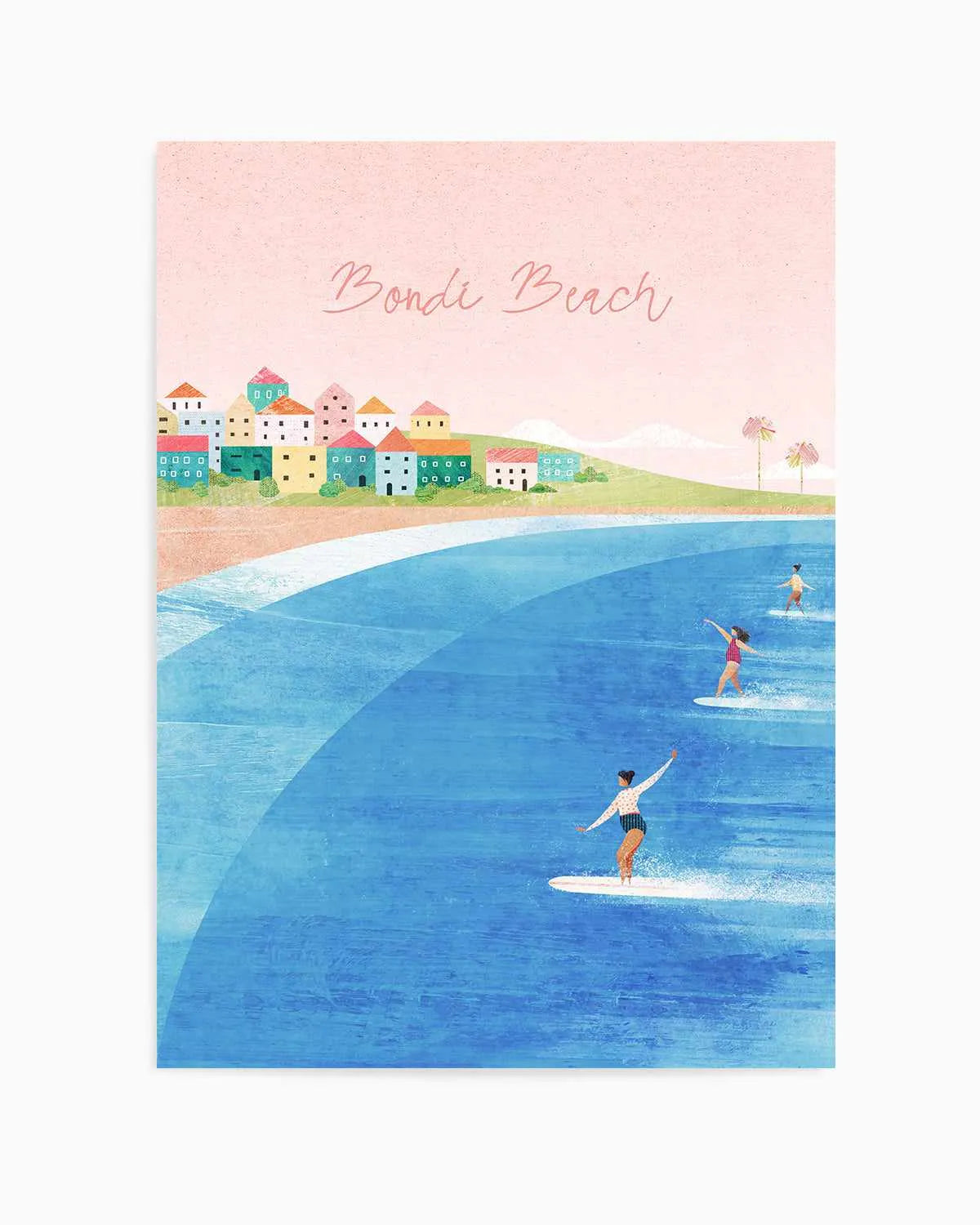 Bondi Beach by Henry Rivers Art Print from Olive et Oriel where you can shop wallpaper and artworks online