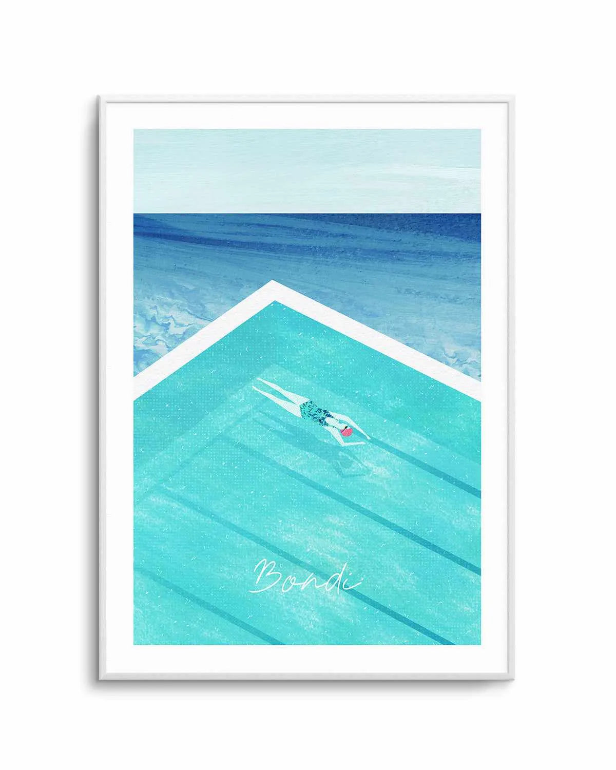 Bondi by Henry Rivers Art Print from Olive et Oriel where you can shop wallpaper and artworks online