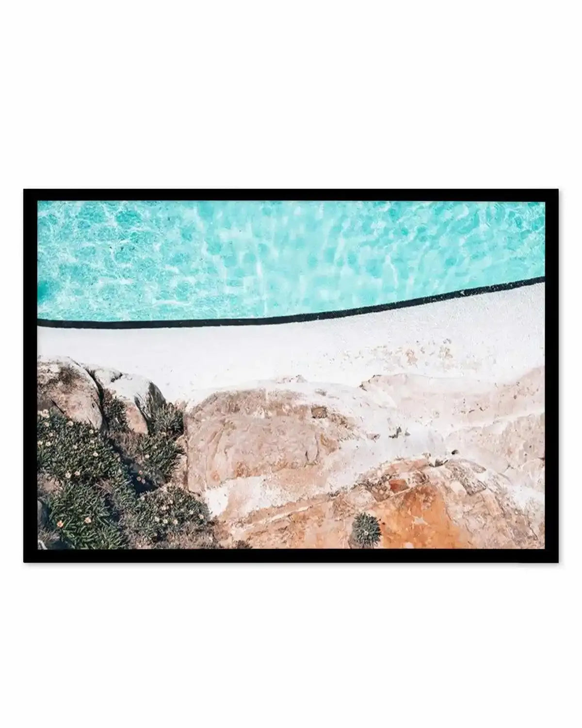Bondi Icebergs In Bloom Art Print from Olive et Oriel where you can shop wallpaper and artworks online