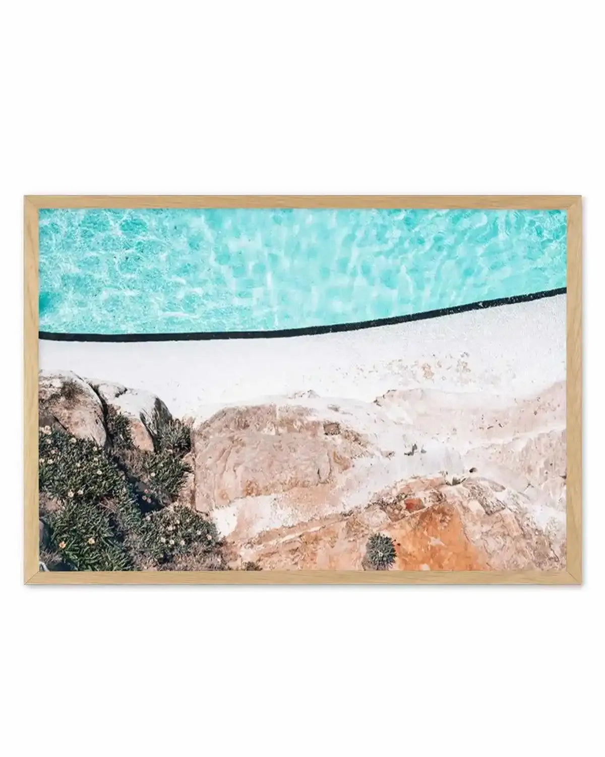 Bondi Icebergs In Bloom Art Print from Olive et Oriel where you can shop wallpaper and artworks online