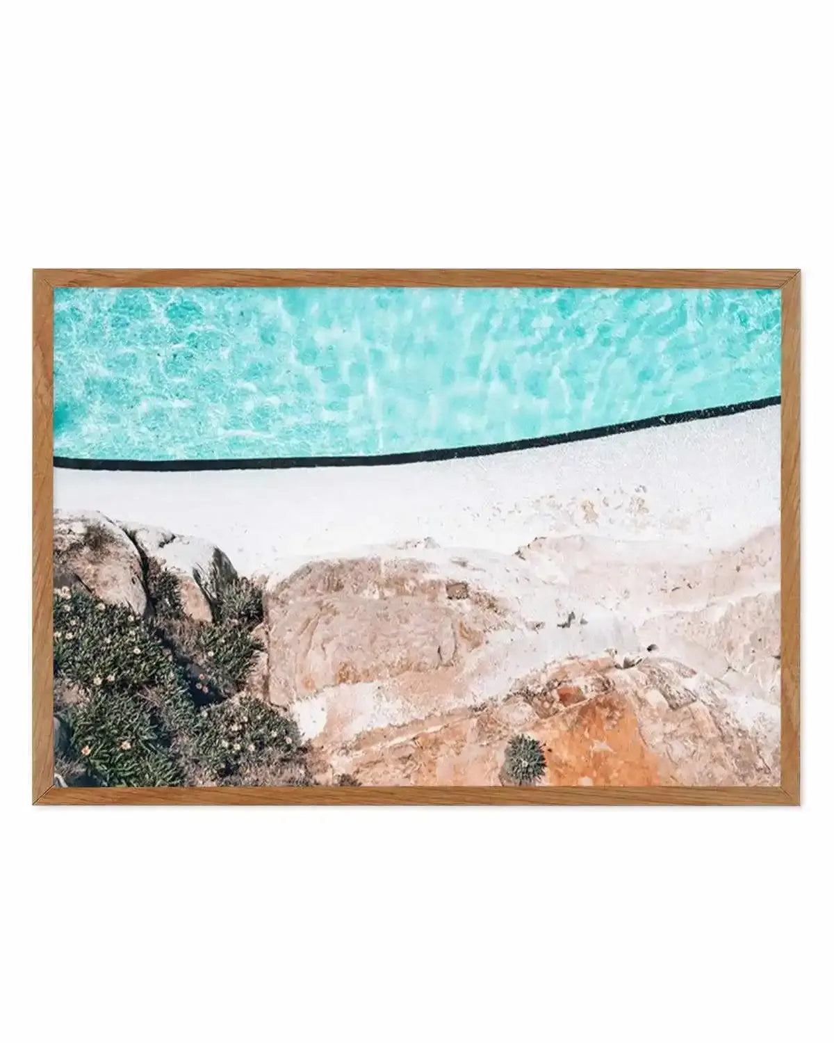 Bondi Icebergs In Bloom Art Print from Olive et Oriel where you can shop wallpaper and artworks online