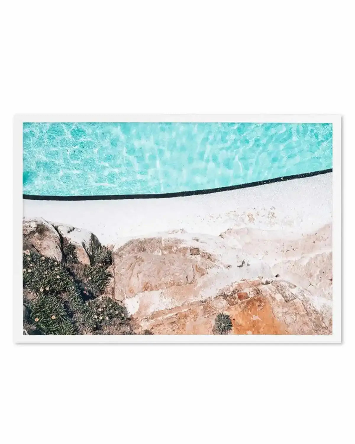 Bondi Icebergs In Bloom Art Print from Olive et Oriel where you can shop wallpaper and artworks online