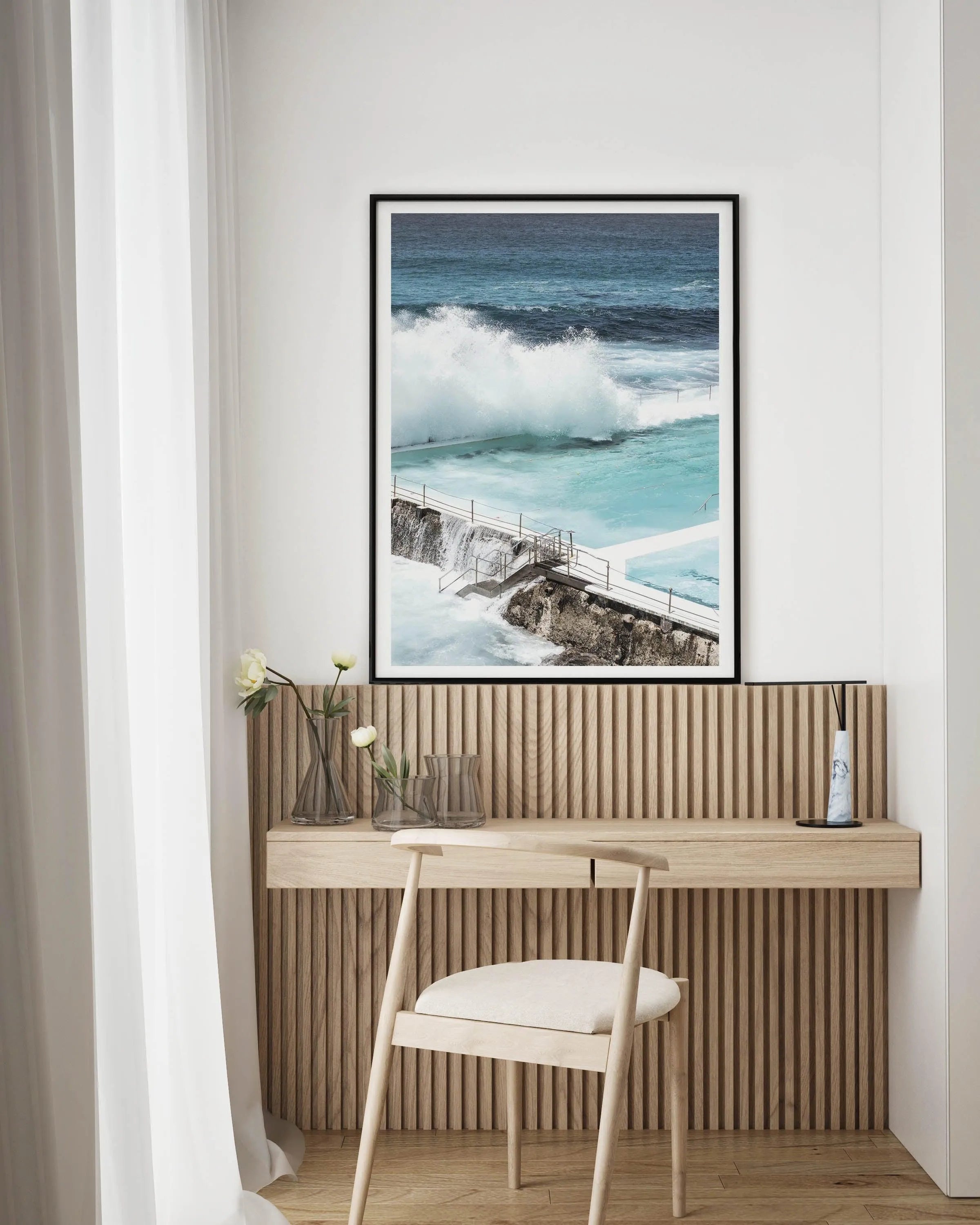 Bondi Icebergs | PT Art Print-PRINT-Olive et Oriel-Olive et Oriel-Buy-Australian-Art-Prints-Online-with-Olive-et-Oriel-Your-Artwork-Specialists-Austrailia-Decorate-With-Coastal-Photo-Wall-Art-Prints-From-Our-Beach-House-Artwork-Collection-Fine-Poster-and-Framed-Artwork
