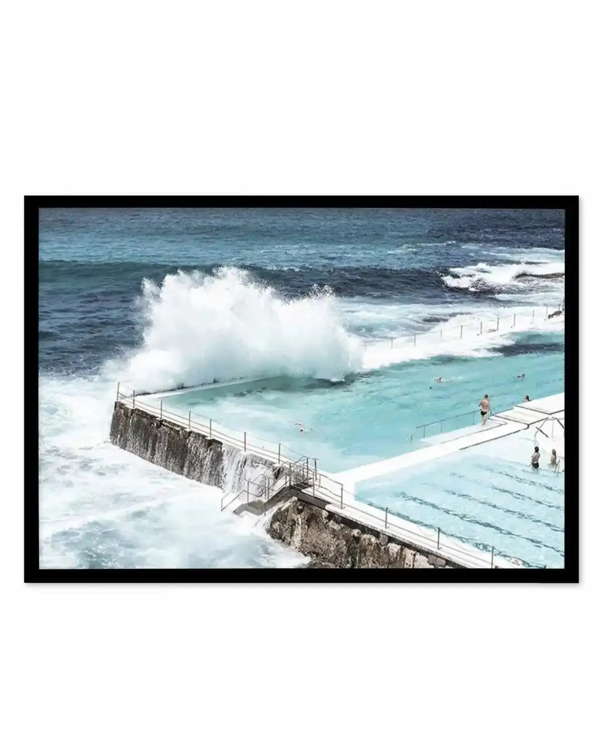 Bondi Icebergs | LS Art Print from Olive et Oriel where you can shop wallpaper and artworks online