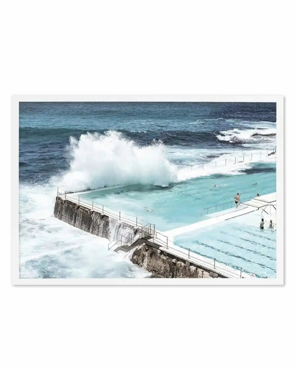 Bondi Icebergs | LS Art Print from Olive et Oriel where you can shop wallpaper and artworks online