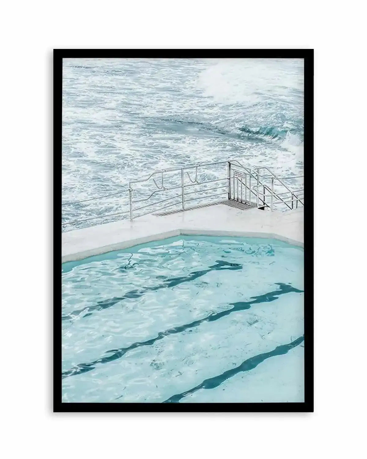 Bondi In Blue I Art Print from Olive et Oriel where you can shop wallpaper and artworks online