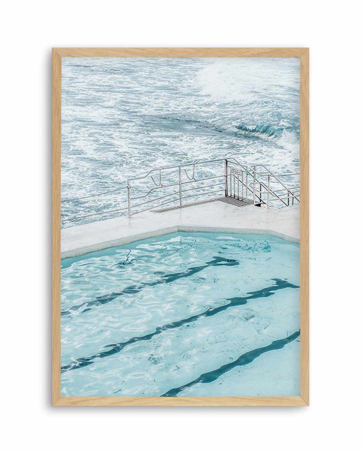 Bondi In Blue I Art Print