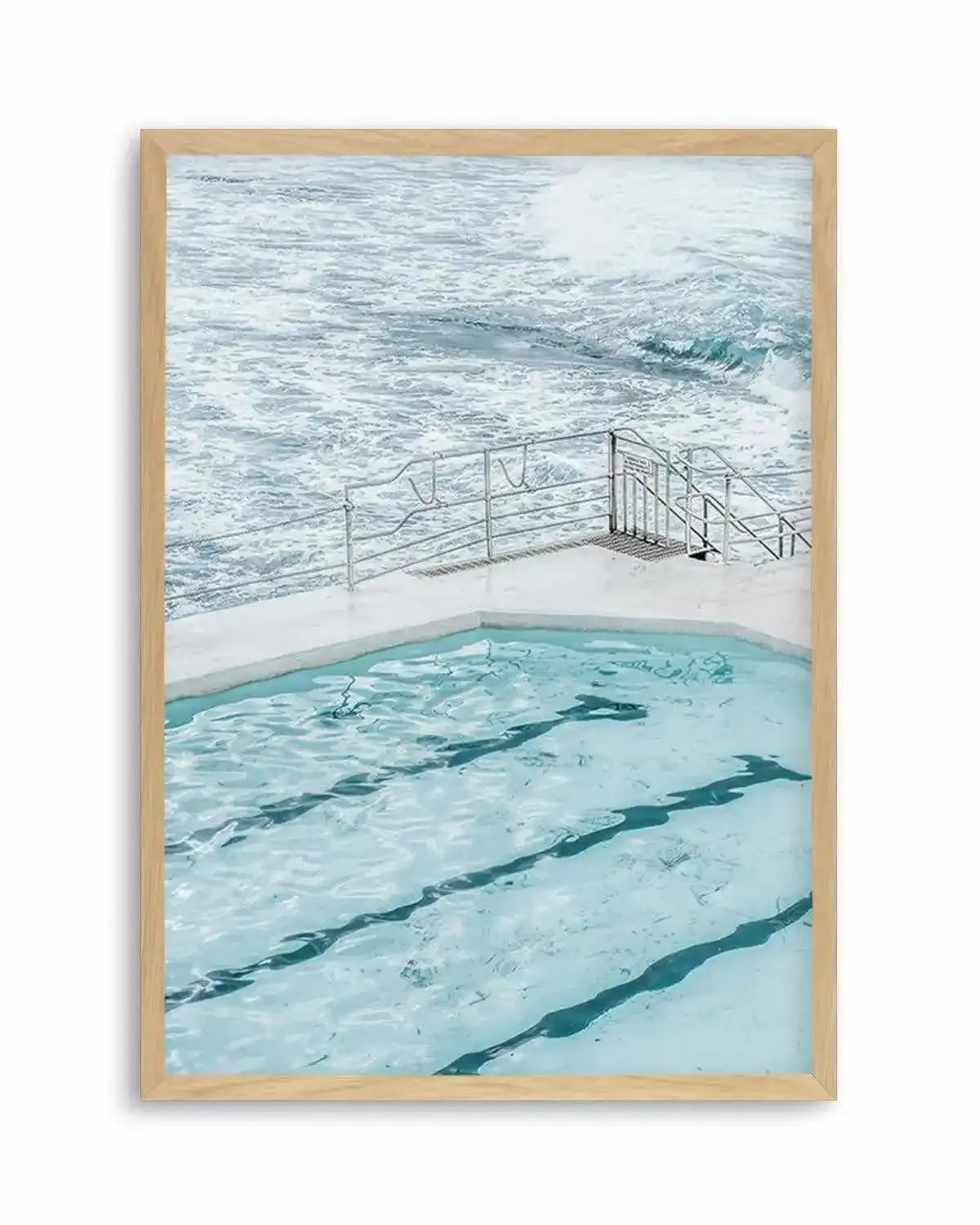Bondi In Blue I Art Print from Olive et Oriel where you can shop wallpaper and artworks online