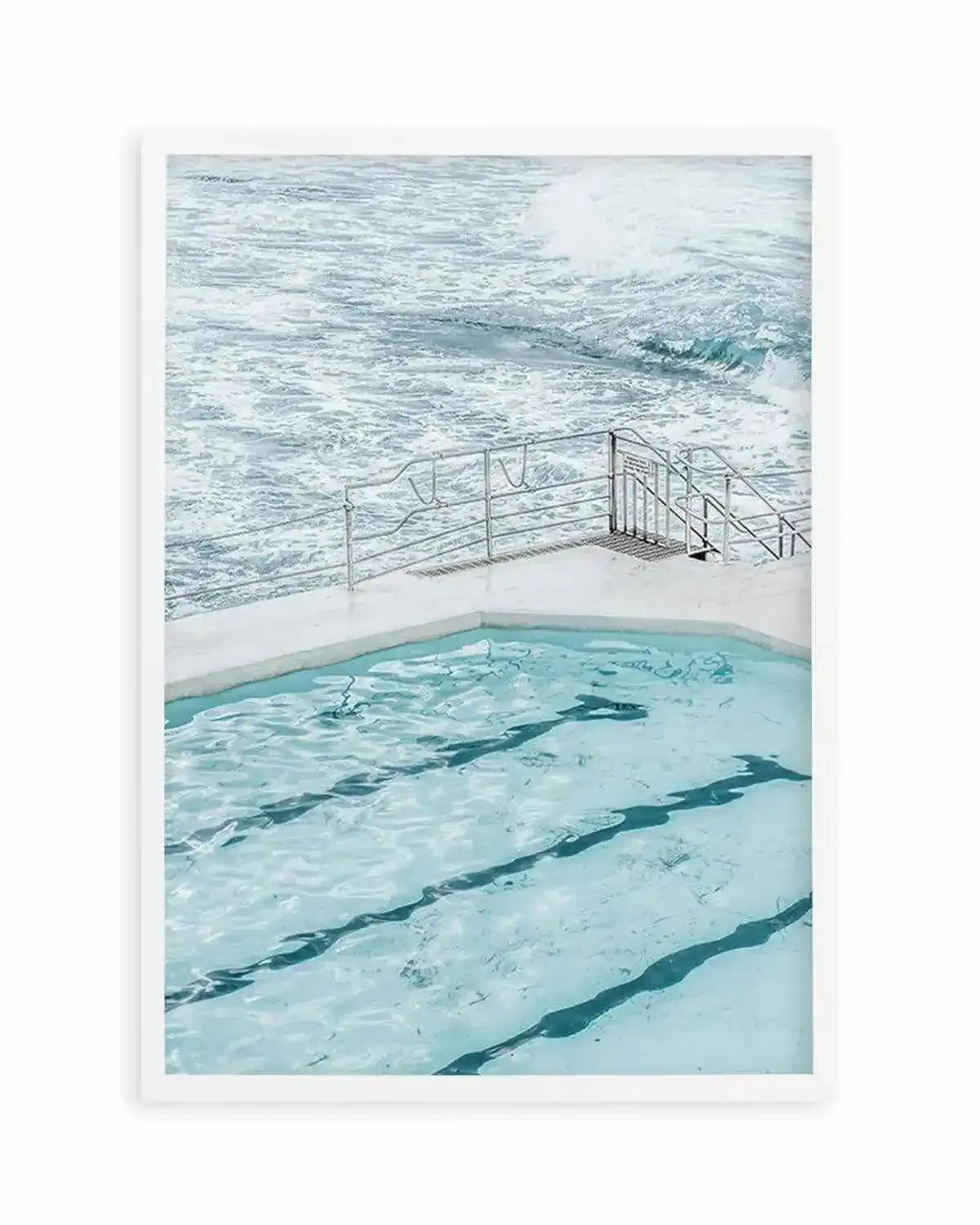 Bondi In Blue I Art Print from Olive et Oriel where you can shop wallpaper and artworks online