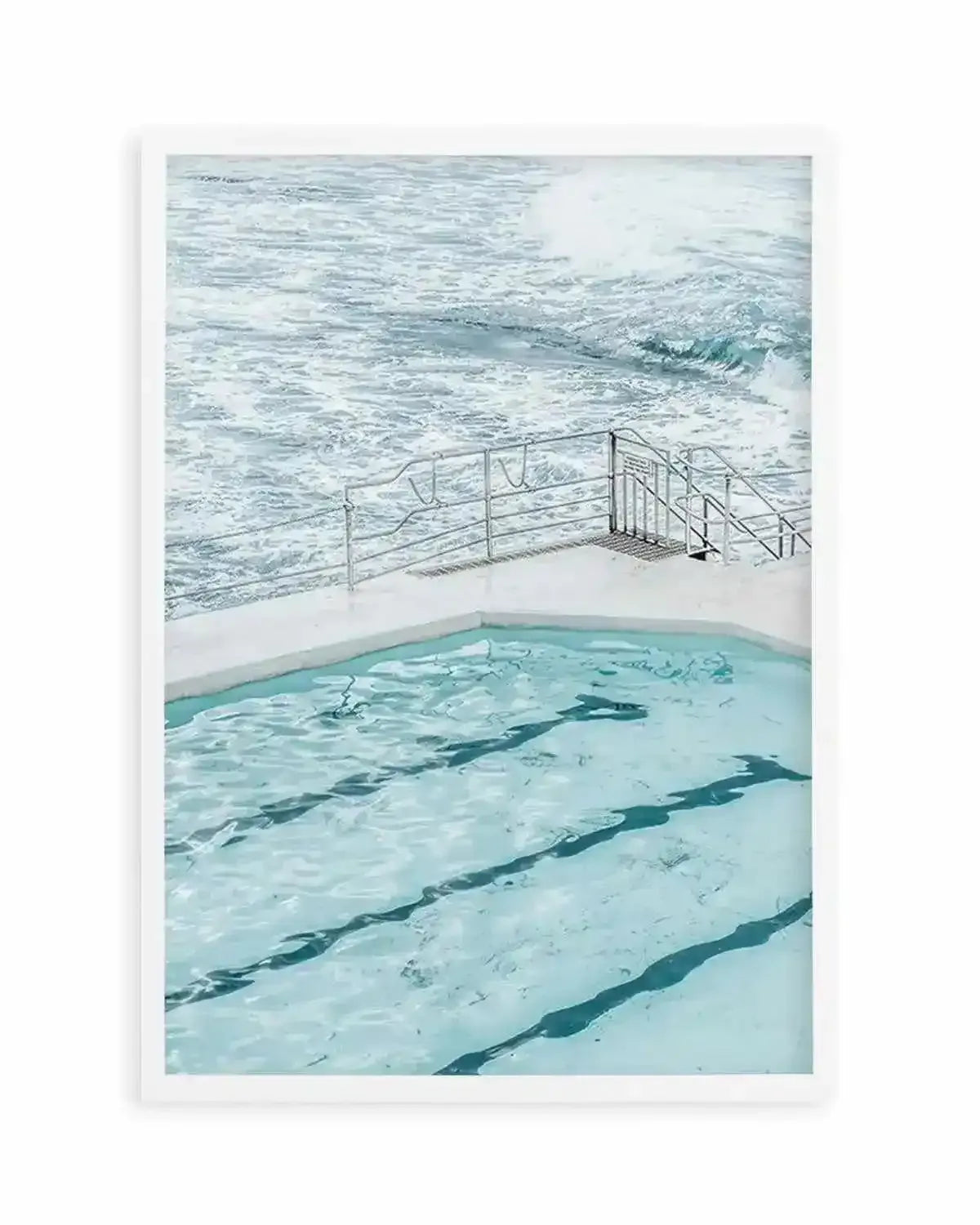 Premium bondi-in-blue-no-i-pt-photo-art-print from Olive et Oriel