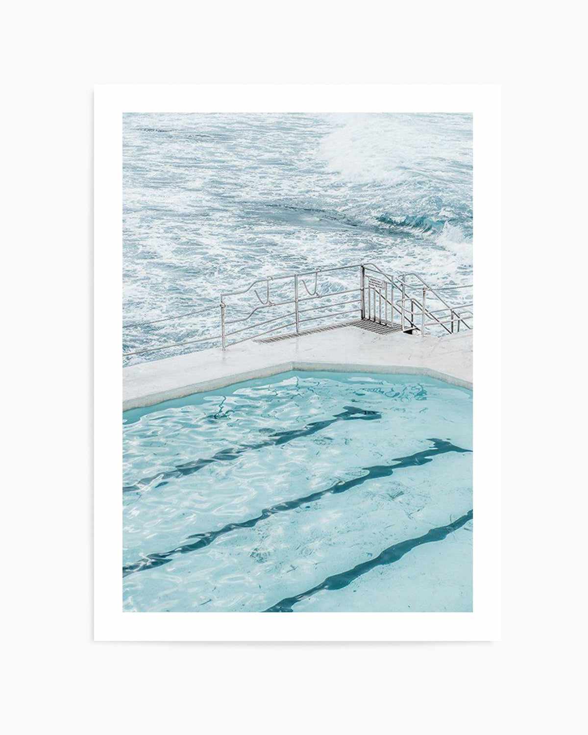 Bondi In Blue I Art Print