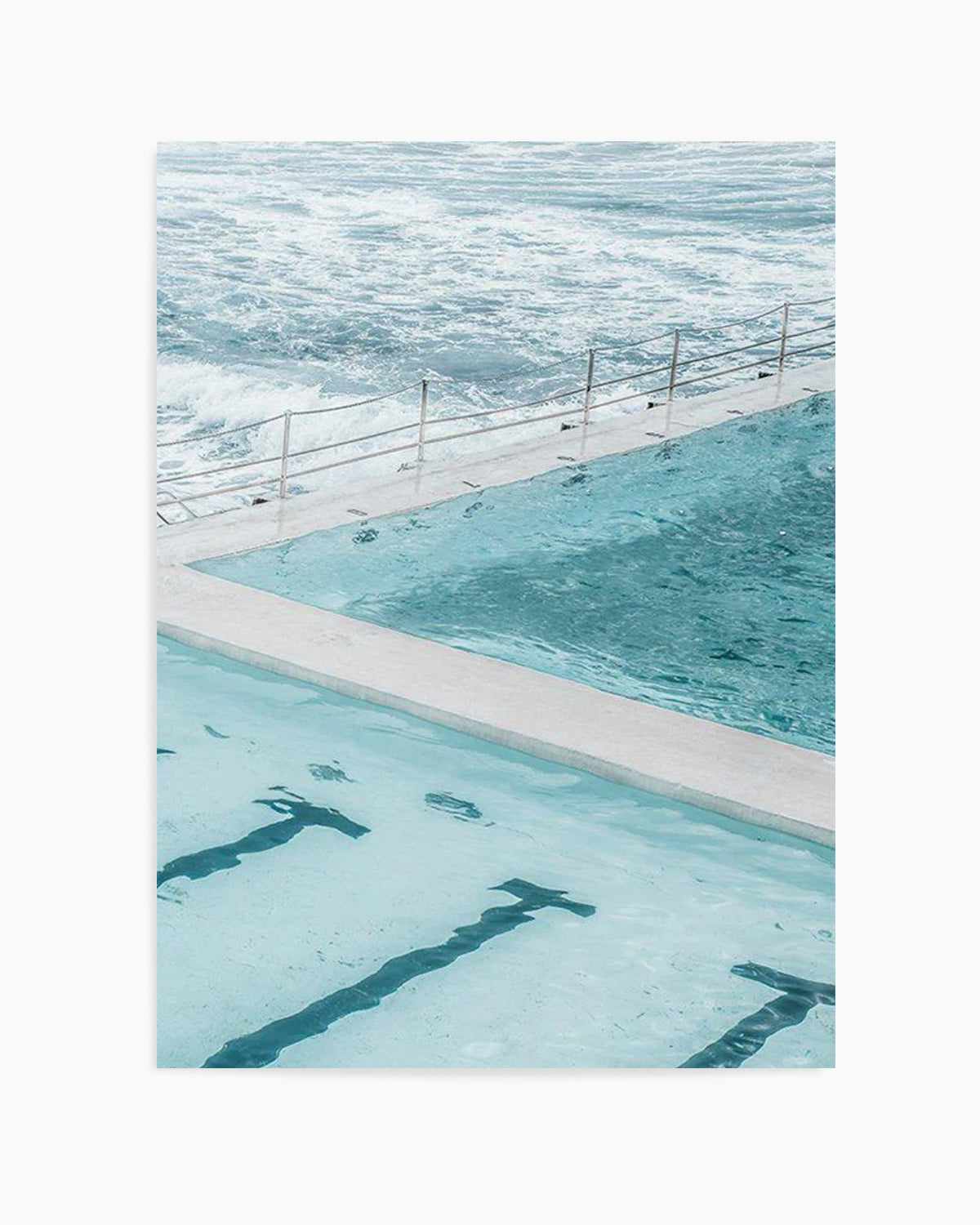 Bondi In Blue II Art Print