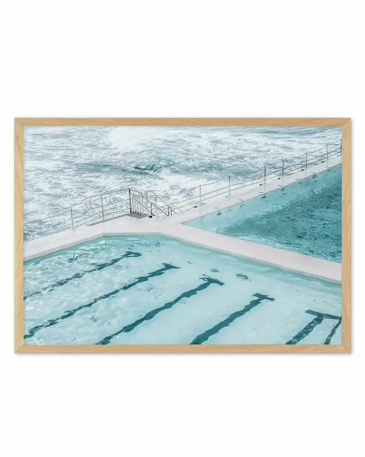 Bondi In Blue | LS Art Print from Olive et Oriel where you can shop wallpaper and artworks online