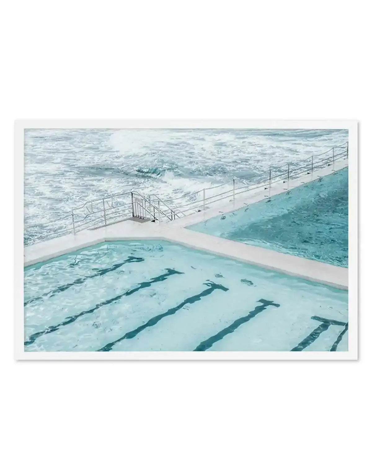 Bondi In Blue | LS Art Print from Olive et Oriel where you can shop wallpaper and artworks online
