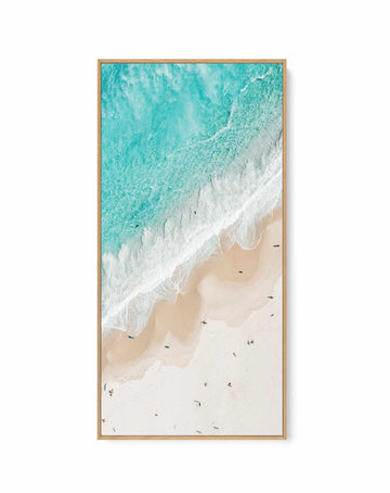 Bondi Splits | Panoramic Canvas Art Print from Olive et Oriel where you can shop wallpaper and artworks online