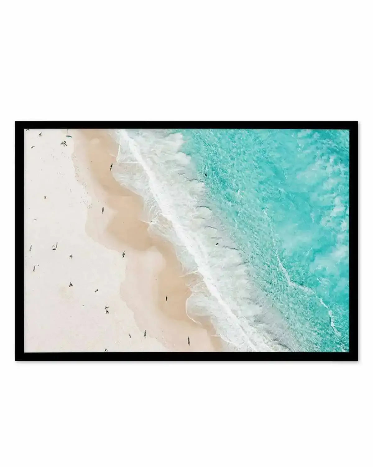 Bondi Splits | Aerial Photo Wall Art Print from Olive et Oriel where you can shop wallpaper and artworks online