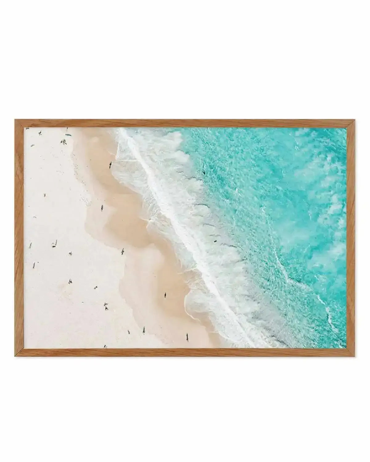 Bondi Splits | Aerial Photo Wall Art Print from Olive et Oriel where you can shop wallpaper and artworks online