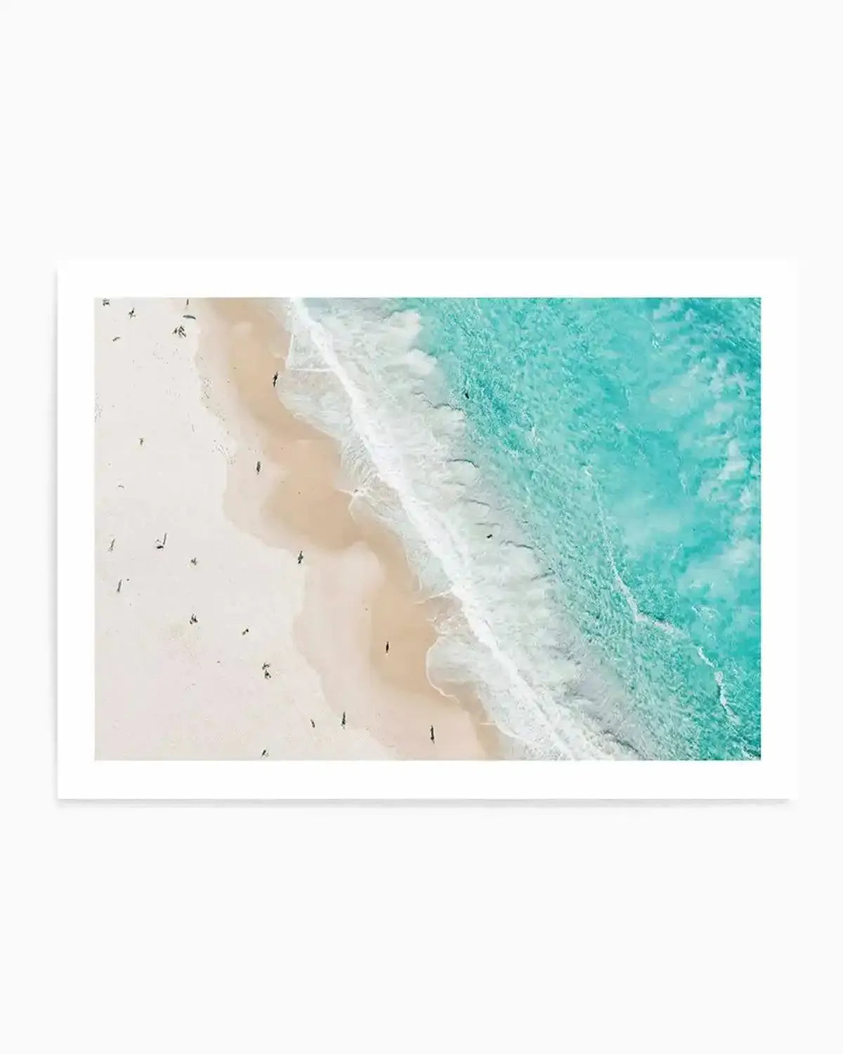 Bondi Splits | Aerial Photo Wall Art Print from Olive et Oriel where you can shop wallpaper and artworks online