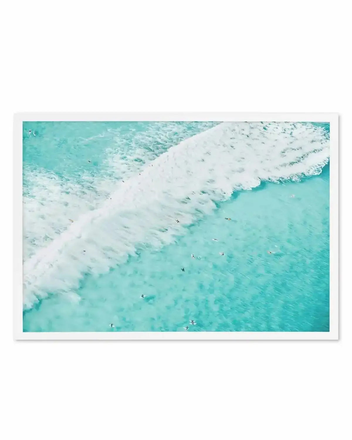 Bondi Surf | Aerial Photo Wall Art Print from Olive et Oriel where you can shop wallpaper and artworks online