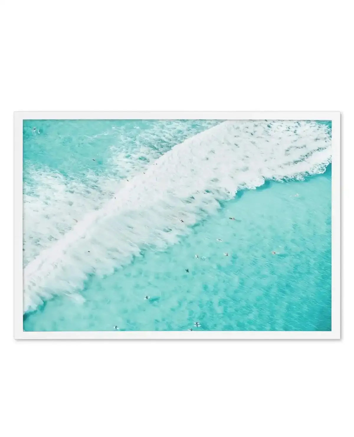 Bondi Surf Art Print-PRINT-Olive et Oriel-Olive et Oriel-A5 | 5.8" x 8.3" | 14.8 x 21cm-White-With White Border-Buy-Australian-Art-Prints-Online-with-Olive-et-Oriel-Your-Artwork-Specialists-Austrailia-Decorate-With-Coastal-Photo-Wall-Art-Prints-From-Our-Beach-House-Artwork-Collection-Fine-Poster-and-Framed-Artwork