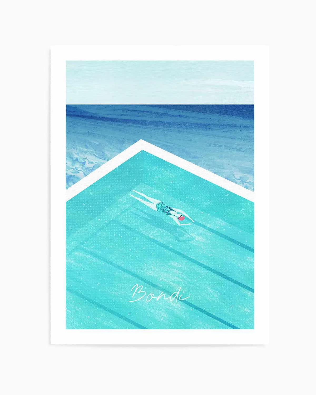 Bondi by Henry Rivers Art Print from Olive et Oriel where you can shop wallpaper and artworks online