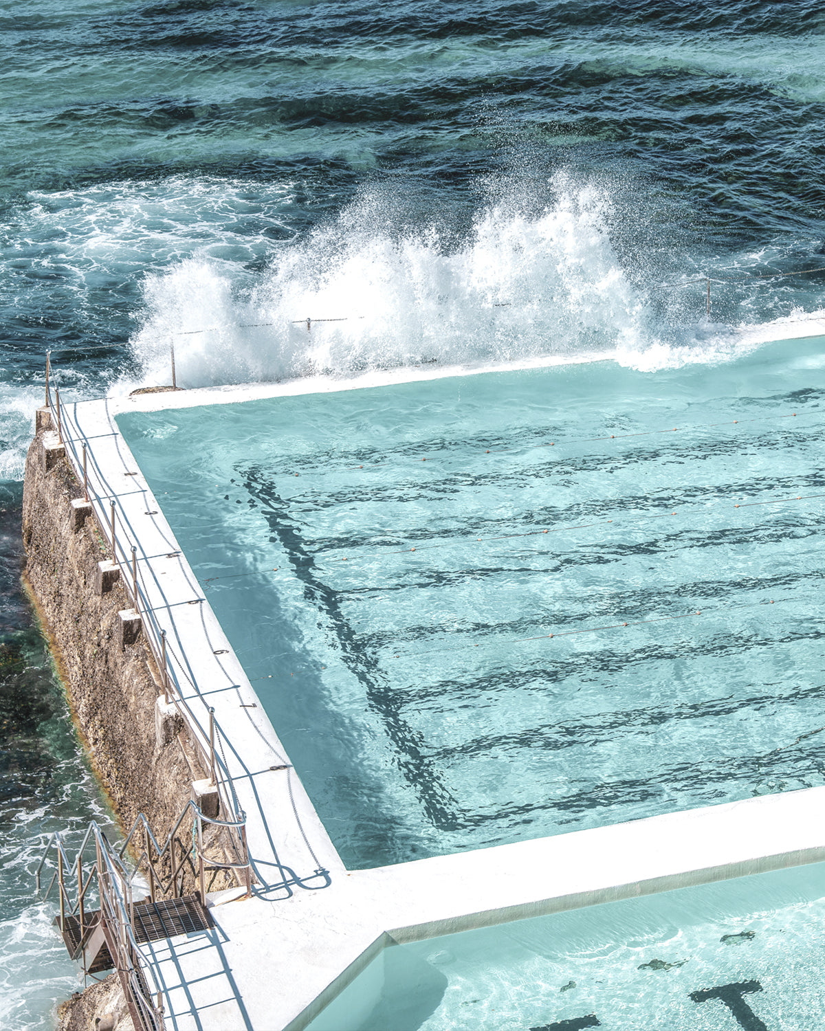 Bondi Icebergs | Sydney Photo Mural Wallpaper