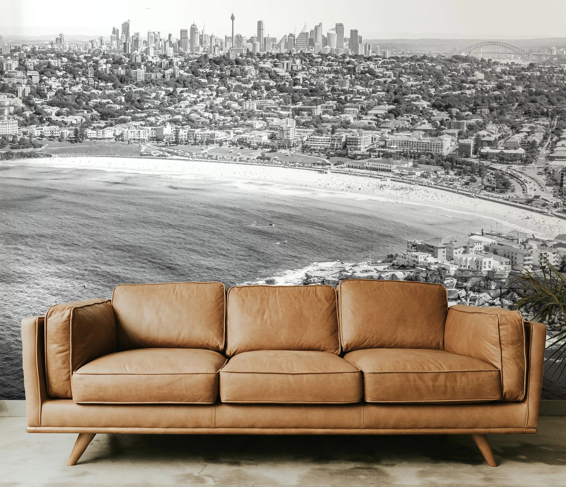 Bondi to Bridge | Sydney Photo Mural Wallpaper from Olive et Oriel where you can shop wallpaper and artworks online