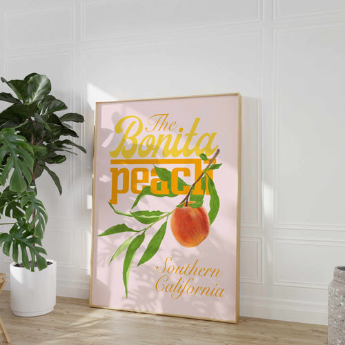 Bonita Peach by Jenny Liz Rome | Art Print