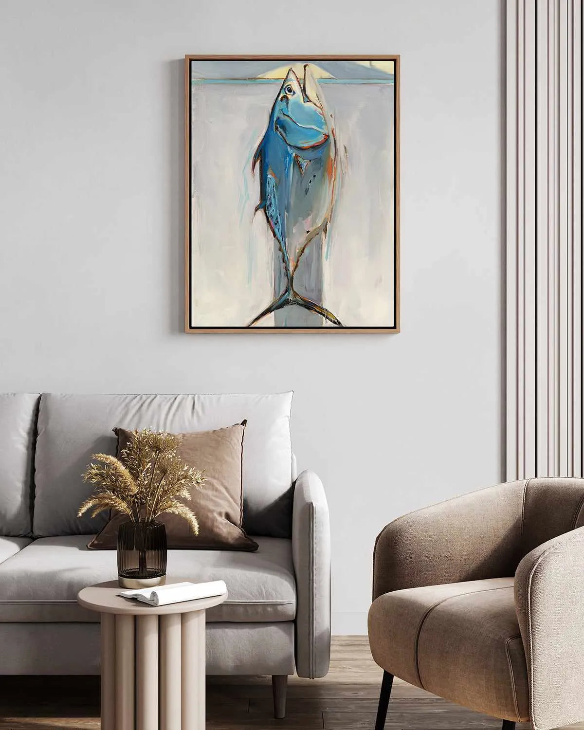 Bonita by Kathleen Broaderick | Framed Canvas Art Print from Olive et Oriel where you can shop wallpaper and artworks online